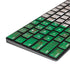 Ireland Flag Dark Wood Magic Keyboard with Numeric Keypad Skin
